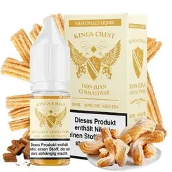 Kings Crest Don Juan Cinnatwist NicSalt Liquid 10ml / 10mg