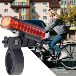 Akku-Velo-Rücklicht mit Bremslichtfunktion - Erhöhte Sicherheit, 270° Leuchtwinkel & IPX4 Spritzwasserschutz - USB-Ladeanschluss - 3.7V 480mAh Akku