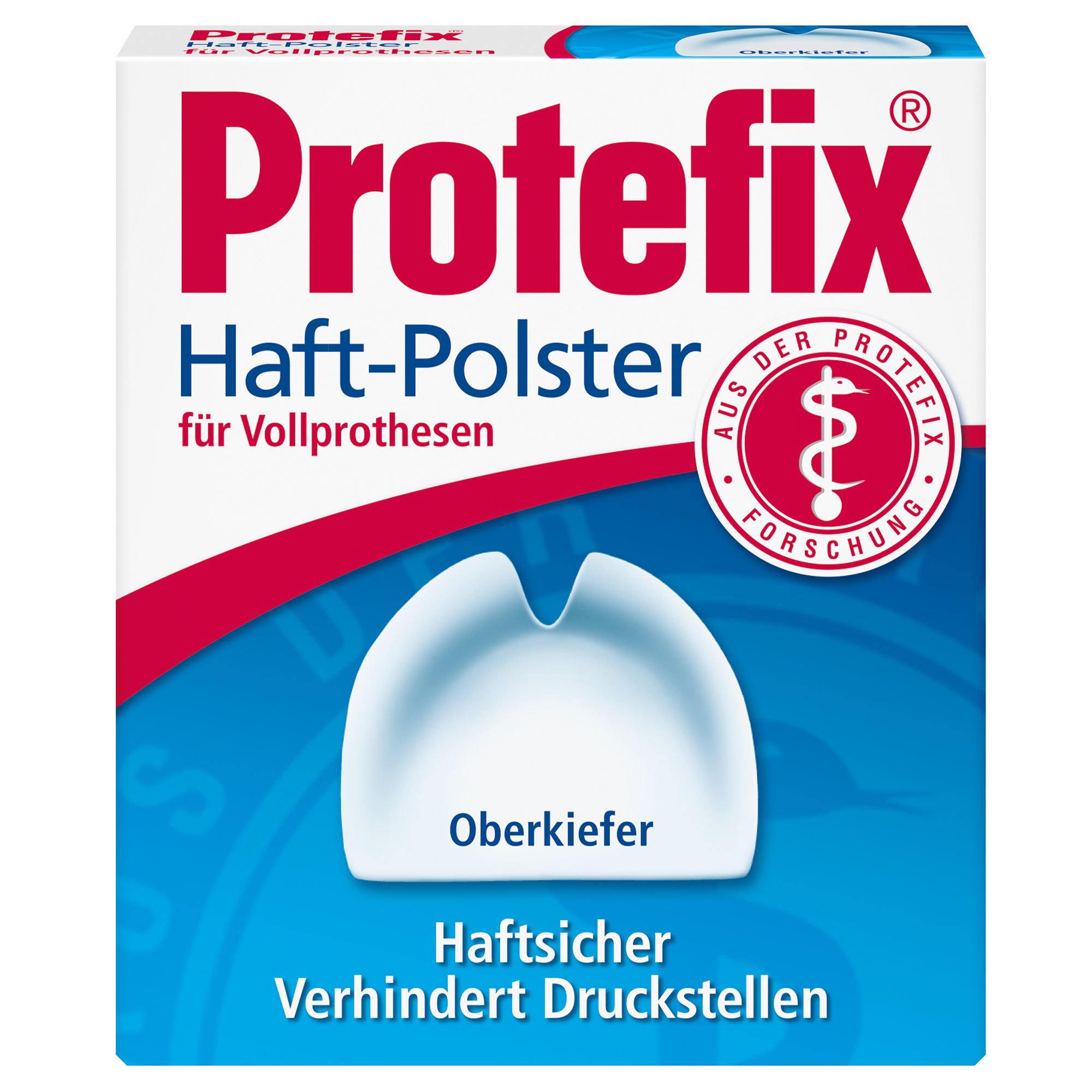 Protefix Haftpolster für Oberkiefer 30 St Folie