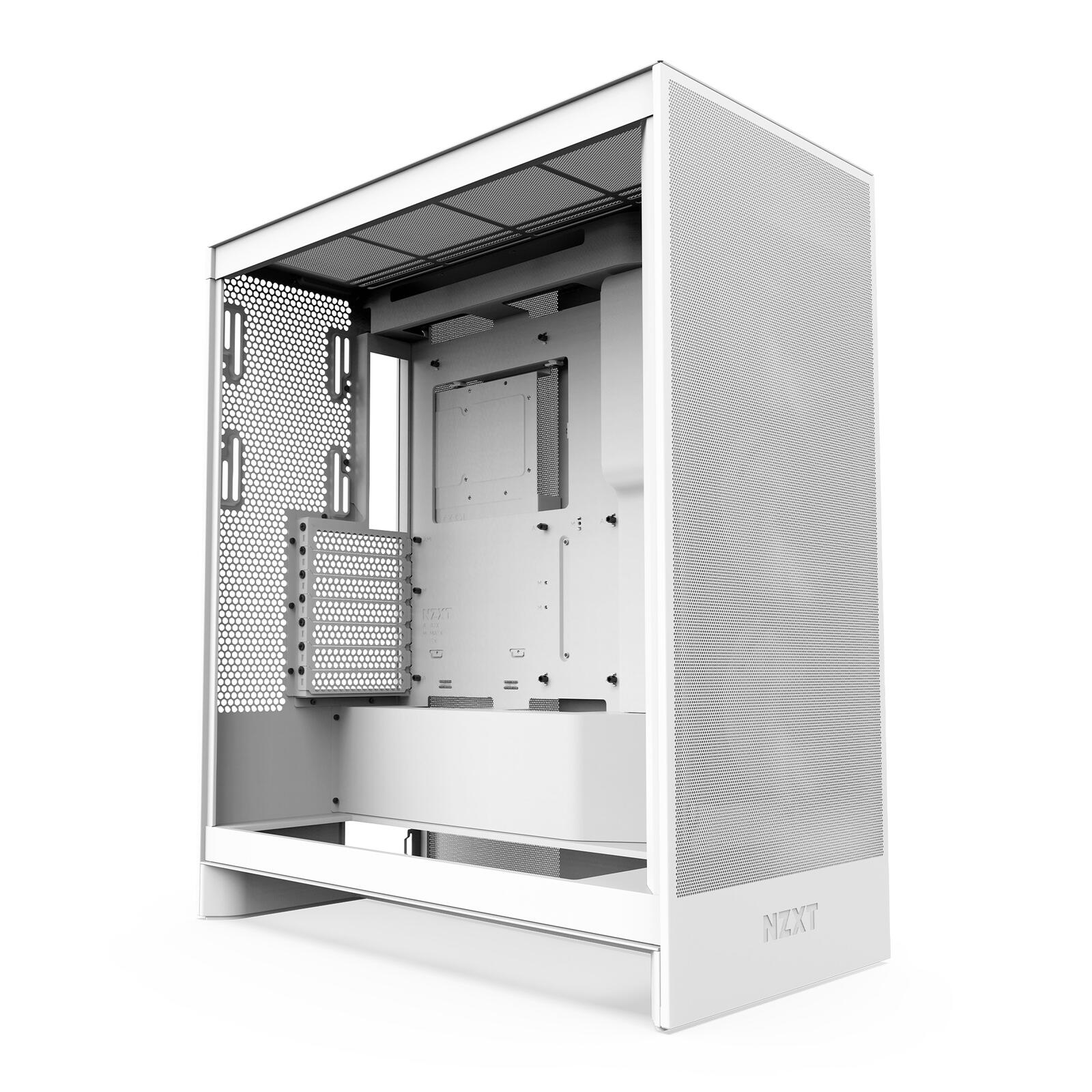 NZXT H7 Flow Mid-Tower-Gehäuse, Weiß CM-H72FW-01