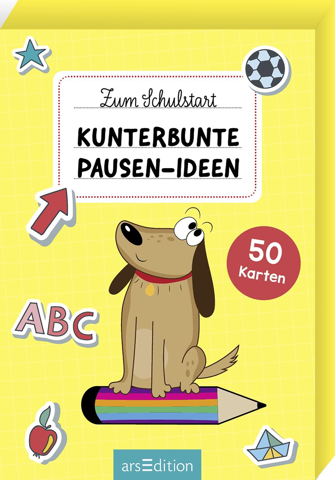 Zum Schulstart – Kunterbunte Pausen-Ideen: 50 Karten Handliche Kartenbox für die Schultasche - Preis vom 09.10.2026 07:28:09 h