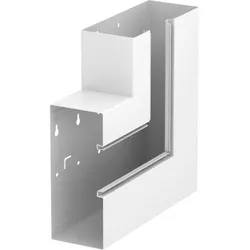 OBO 6278120 Flachwinkel steigend asymmetrisch 90x210x300 Stahl reinweiß RAL 9010 GS-AFS90210RW