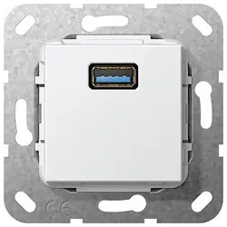 GIRA Einsatz USB 568203 3.0 Typ A Kupplung reinweiss