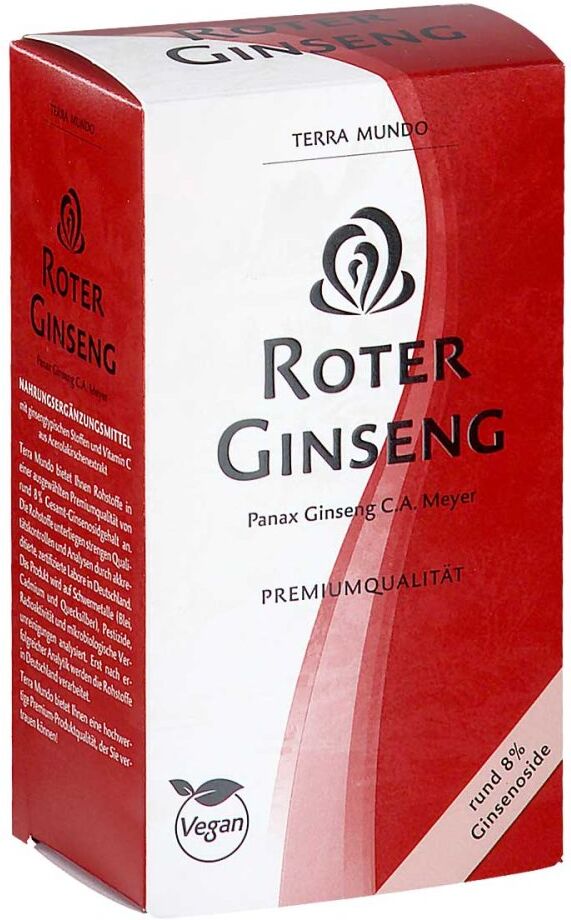 Roter Ginseng 400 mg 8% von Terra Mundo 120stk