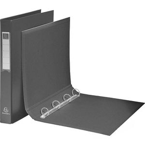 Exacompta 51381E Ringbuch A4 4 Ringe schwarz