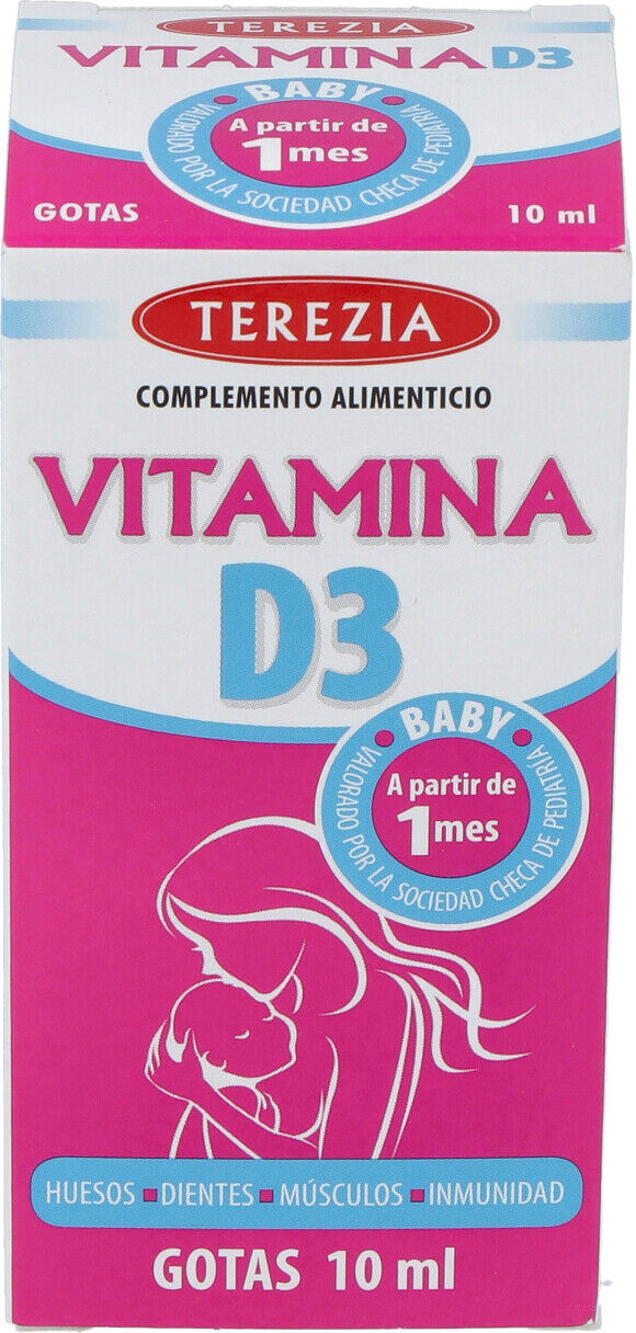 Terezia vitamina d3 gotas 10ml.