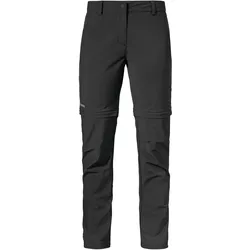 Schöffel, Damen, Outdoorhose, Pants Ascona Zip Off (M), Schwarz