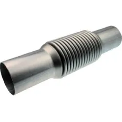 Logafix Edelstahl V4A Axialkompensator d76,1 A/A M-Kontur