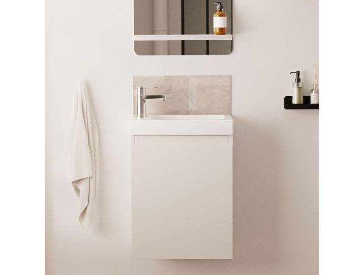 Lave-mains LISA suspendu avec robinet chromé