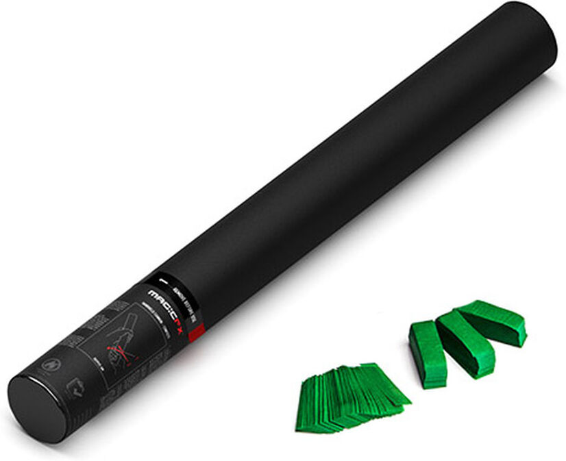 MagicFX Magic Fx Handbetriebene Konfettikanone 50cm - Dunkelgrün