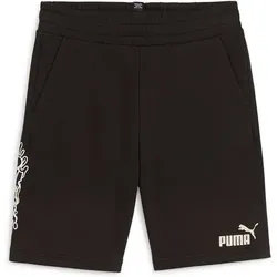 PUMA Kinder Shorts ESS MID 90s Shorts TR B, Größe 152 in Schwarz Schwarz