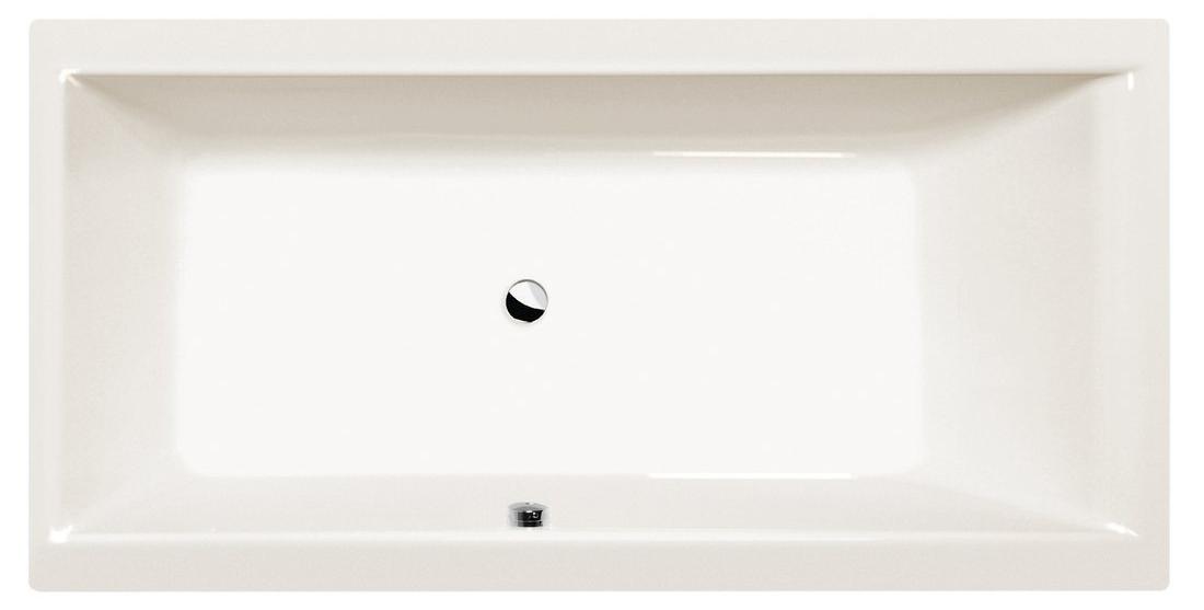Polysan CLEO Rechteckwanne 180x90x48cm, ivory