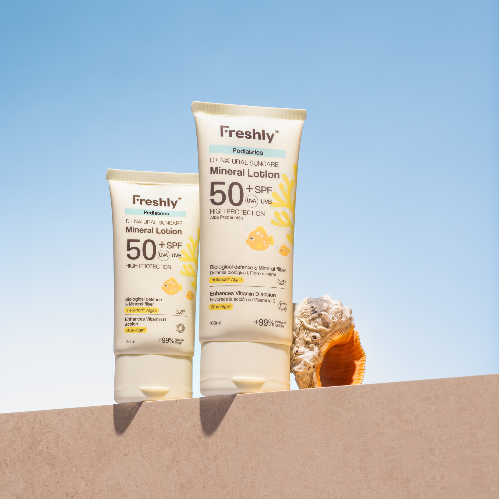 Freshly D+ Natural Suncare Pediatrics Mineral Lotion SPF50+ 50mL SPF50+