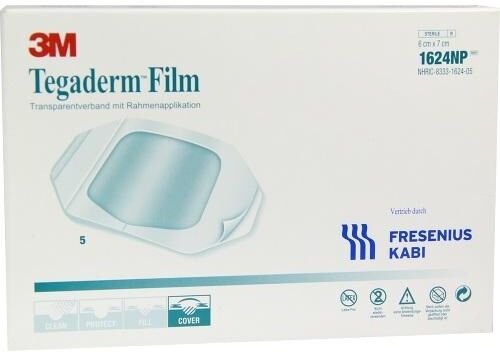 Tegaderm Film 6x7cm 1624np