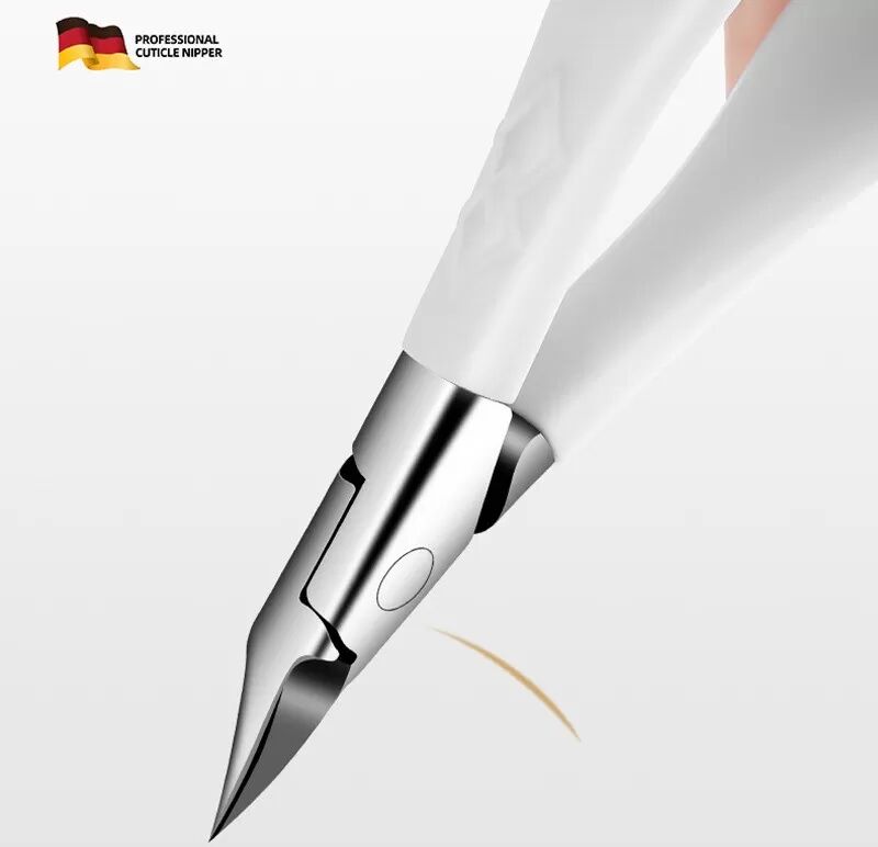 INF Schräge Klinge Nagelknipser für eingewachsene Nägel mit Schutzhülle - Edelstahl Präzisions-Zehennagelwerkzeug
