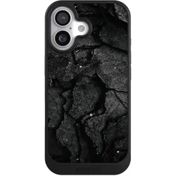 Nivocase Hülle für Apple iPhone 17 Handyhülle NIVOcore Case Schwarz Beton Stein schwarz (Apple iPhone 17), Smartphone Hülle, Schwarz