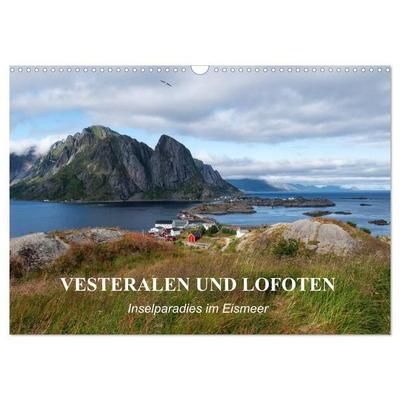 VESTERALEN UND LOFOTEN - Inselparadies im Eismeer (Wandkalender 2027 DIN A3 quer), CALVENDO Monatskalender