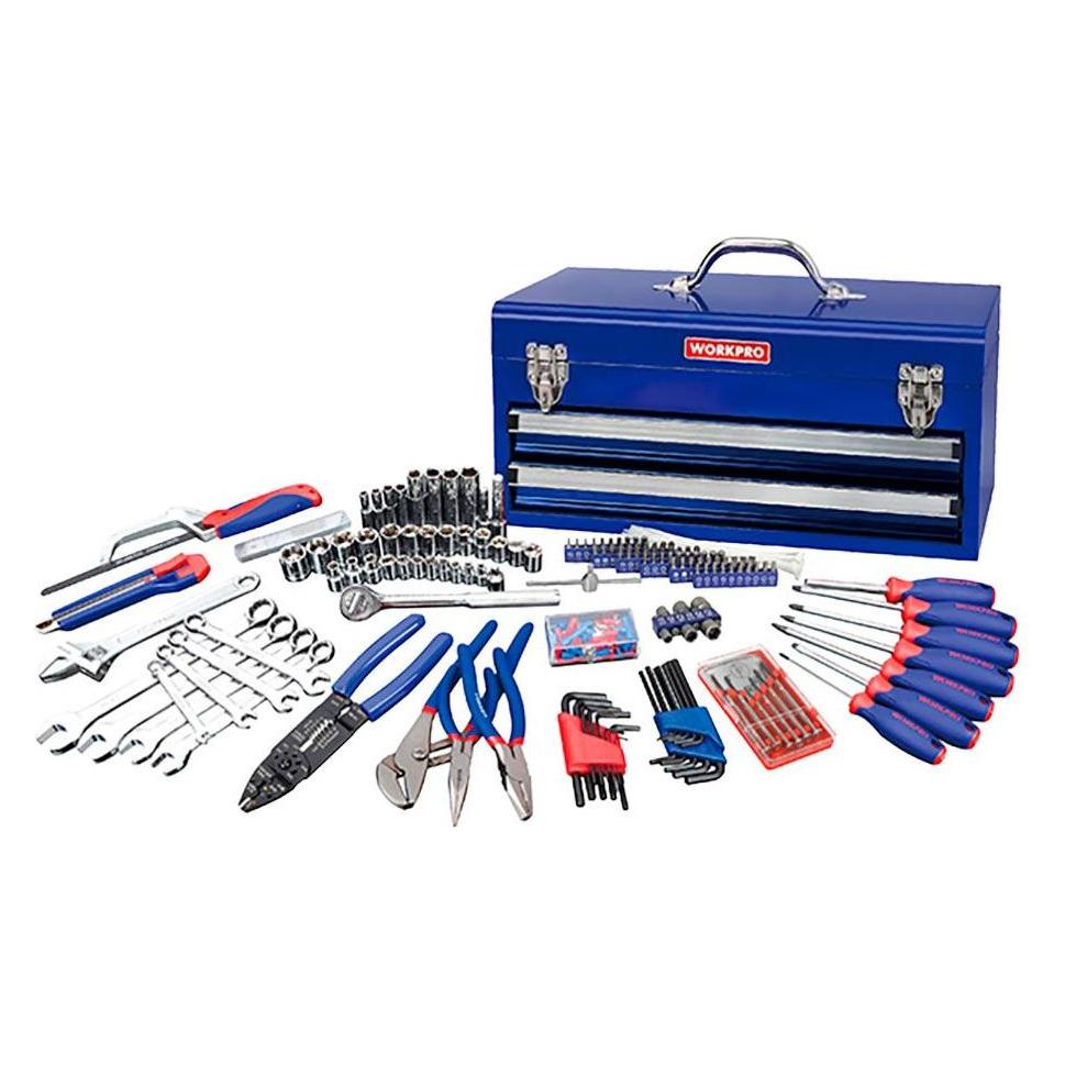 Workpro Mechanical tool case, 239 pieces, (metric) (239 Teile) (65344916)