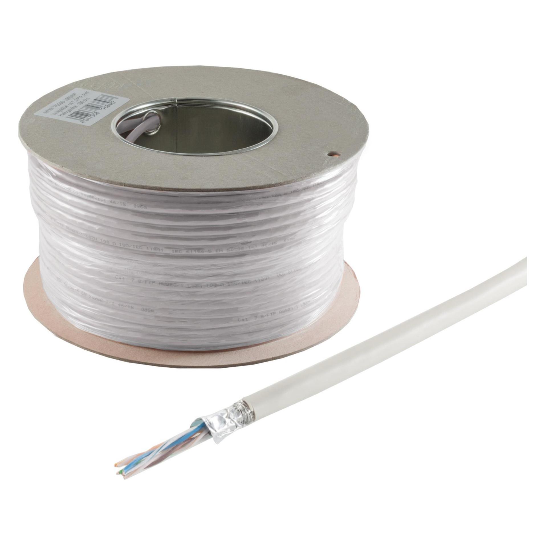 Eneroid Kabel Verlege 100m CAT5E S-FTP 100MHz, *PVC* (S/FTP, U/UTP, CAT5e, 100 m) (TC75205E-100SSP)