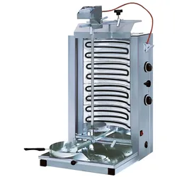 Virtus Elektro-Dönergrill mit 2 Heizzonen, Motor oben, 30 kg (ECO4/N)