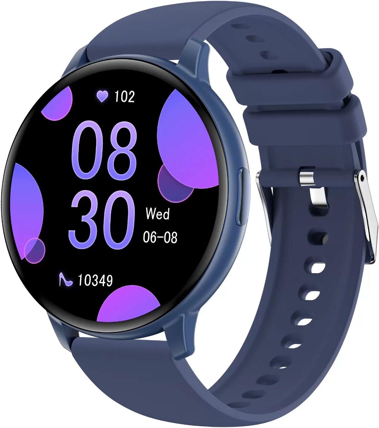 INF C66 Multifunktions-Smartwatch mit Bluetooth-Anruf & Gesundheitsüberwachung Blau