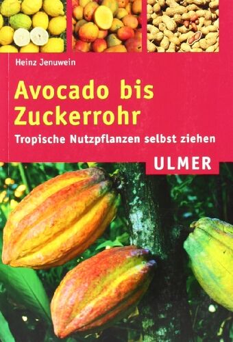 Heinz Jenuwein - Avocado bis Zuckerrohr: Tropische Nutzpflanzen selbst ziehen - Preis vom 13.10.2026 19:28:25 h