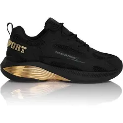 PLEIN SPORT Low-Top-Sneaker Pegasus, Größe 42 in Schwarz 0294