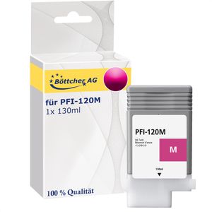 kompatibel für Canon PFI-120M, Tinte, 130ml magenta