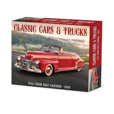 Classic Cars & Trucks 2026 Box Calendar