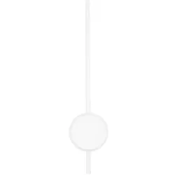 Nova Luce 9061426 Clock LED Wandleuchte Schwarz