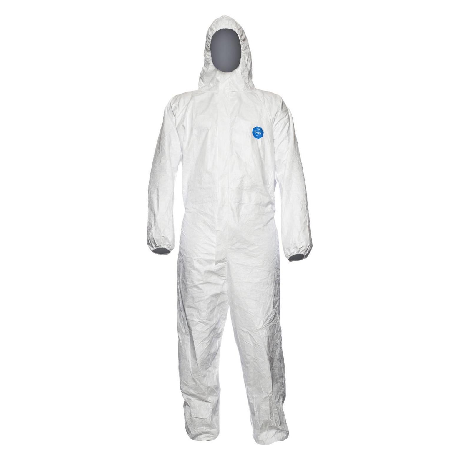 Magni DuPont Tyvek 400 Dual Chemikalienschutzkleidung, KategorieII, Typ 5 und 6 Vorderseite aus Tyvek Eins (L) (204087)
