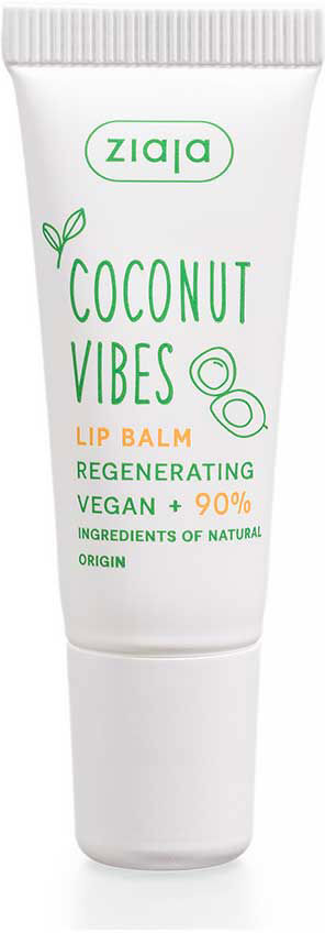 Ziaja Baume à lèvres régénérant Coconut & Orange Vibes 10 ml