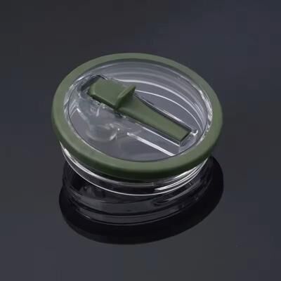 Inspire Select Spill Proof Spiral Straw Cover Replacement Lid For 40 Oz Tumbler Cup military Green