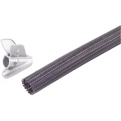 Shiverpeaks, Kabelschutz + Kabelführung, --Flexibler Kabelkanal Set, 25mm, schwarz, 3,75m (BS18-36375) (Kabelkanal, 375 cm)