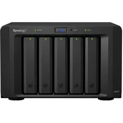 Synology DX517 Disk-Array 0 TB Desktop Schwarz
