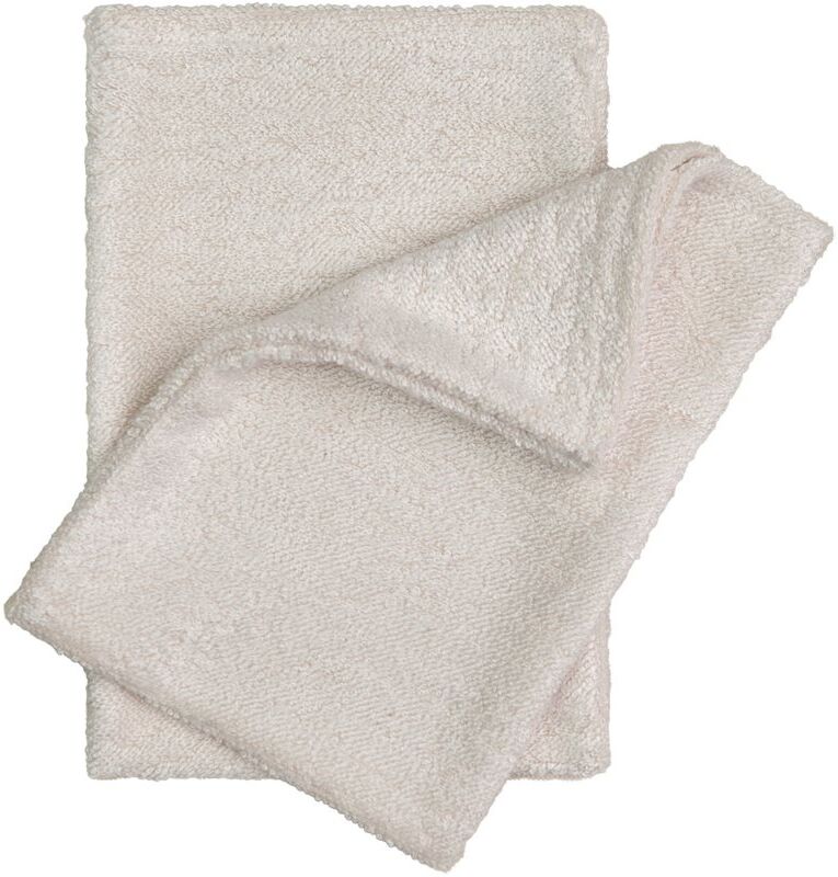 T-TOMI Bamboo Washcloth Natur - ECO gant de toilette 14x20 cm 2 pcs