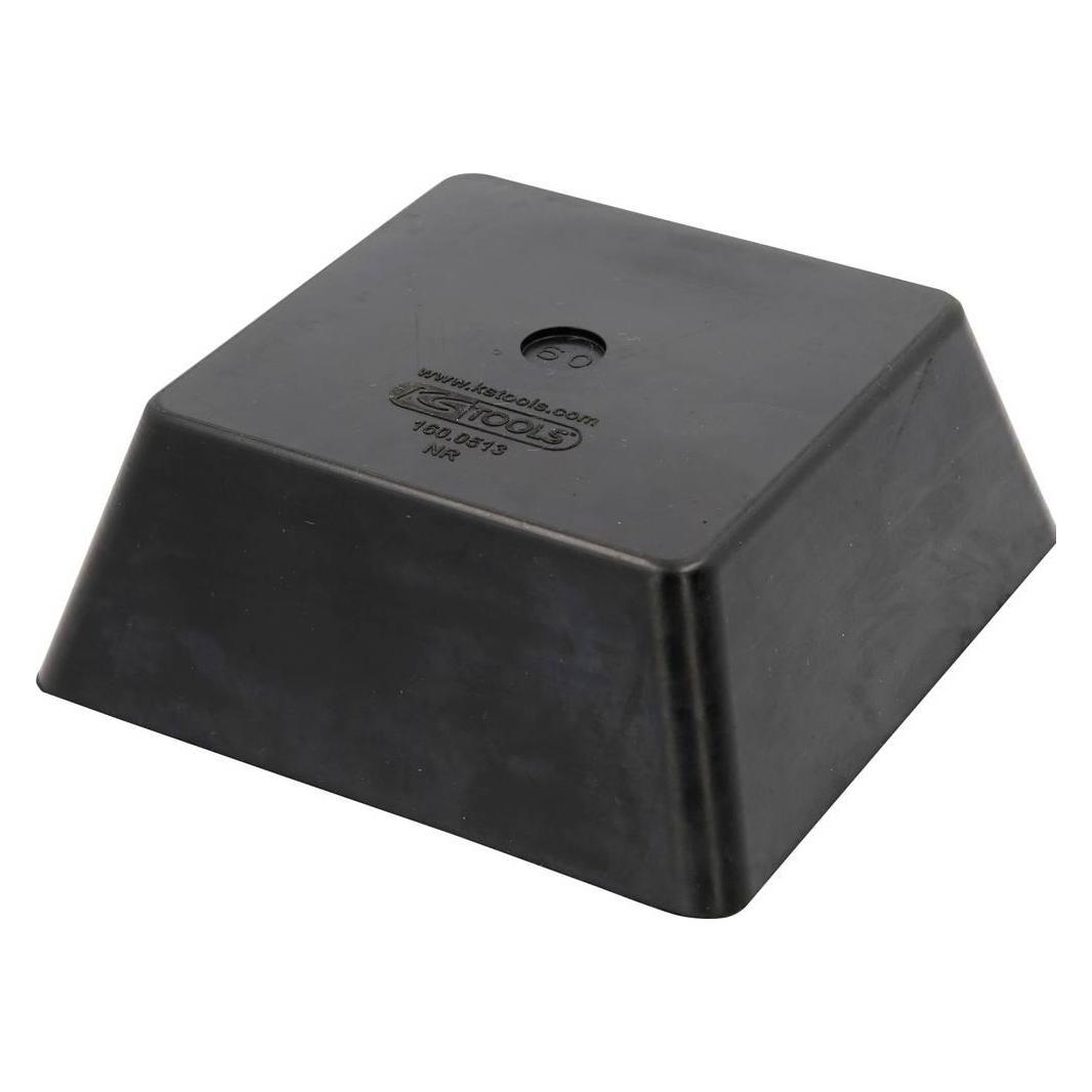 KS Tools Gummiauflage 19 für Hebebühnen, 150 x 150 x 60 mm (160.0513)
