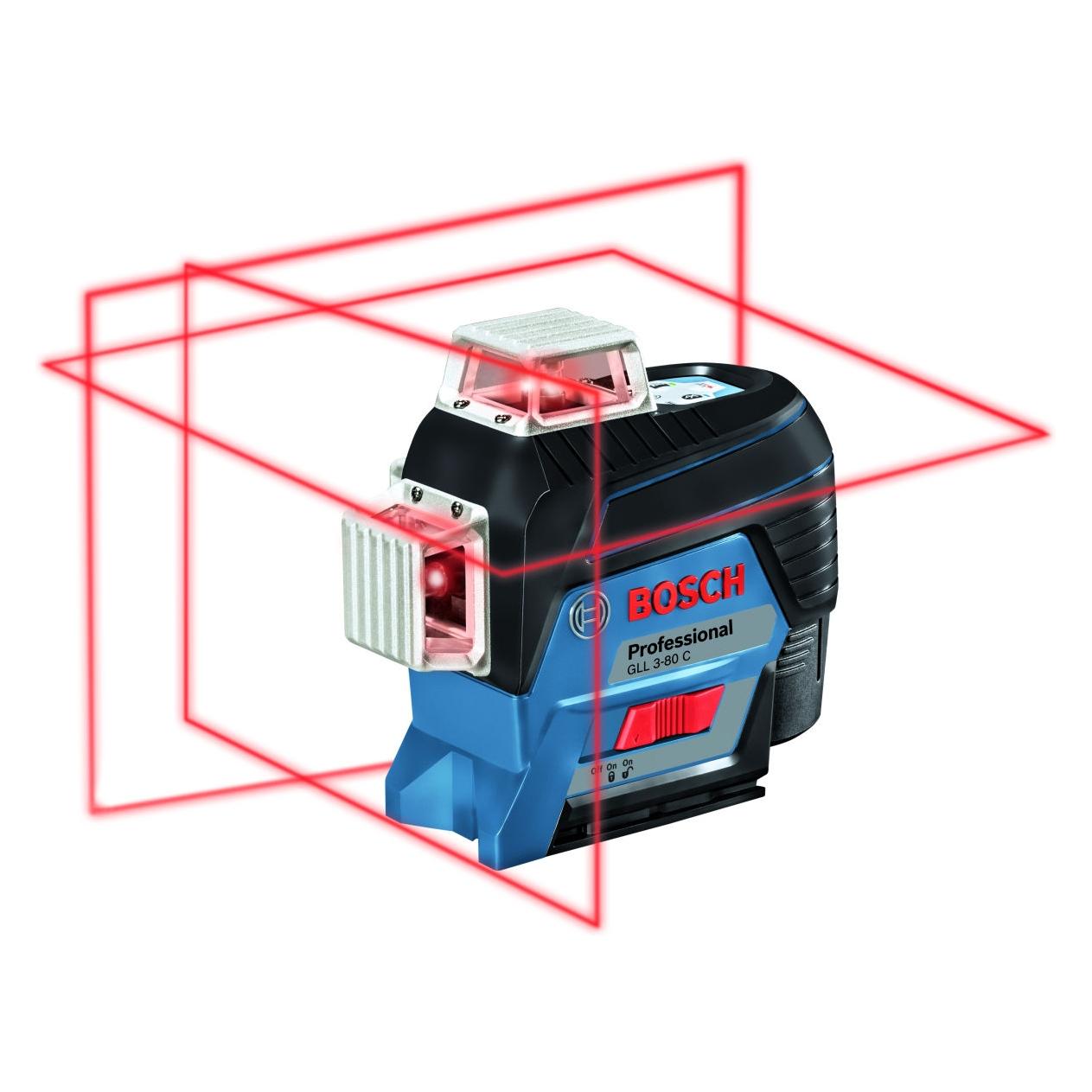 Bosch Professional GLL 3-80 (Kreuzlinienlaser) (0601063R02)