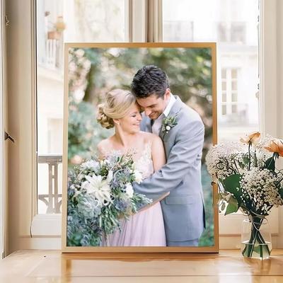 Uplift Picks Custom Photo Canvas Print Personalized Wall Art For Home Decor Gifts 40x120 Cm
