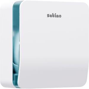 Satino Toilettenpapierspender Hyginity Jumbo S, 333404, JT1, aus Kunststoff, für Mini Jumbo Rolle, weiß