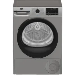 Beko D3H28E93S Eco Sense Wärmepumpen-Wäschetrockner – 8 kg – 60 cm breit – Silber, Raumluftwäschetrockner, Silber