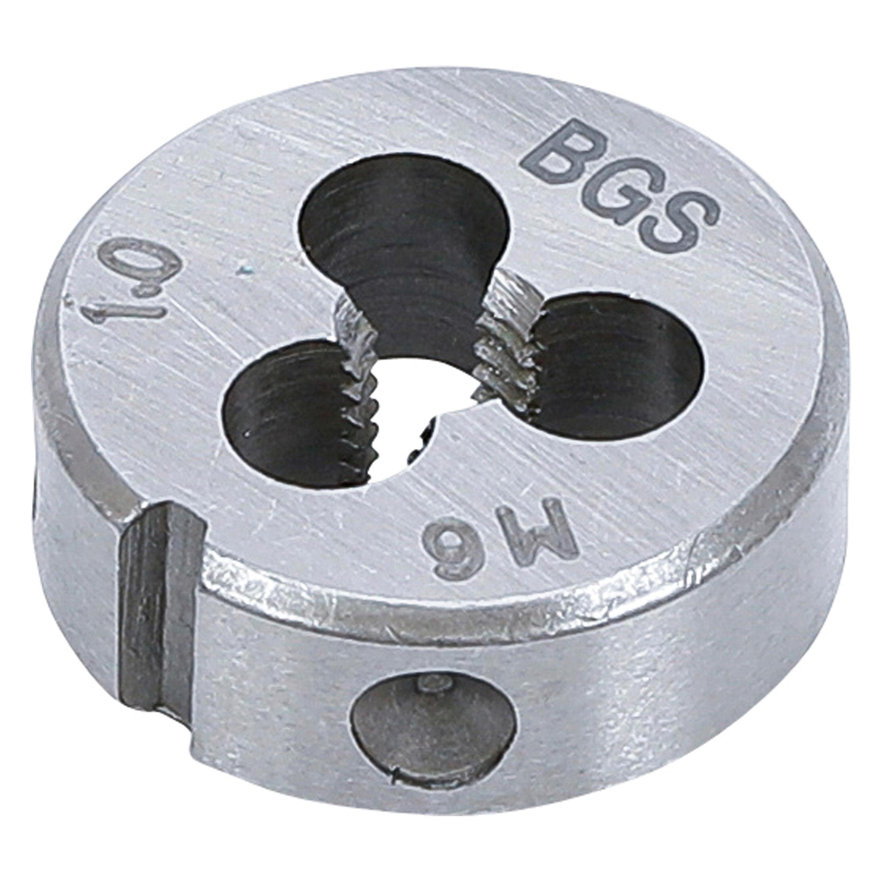 BGS Gewindeschneideisen M6 x 1,0 x 25 mm (1900-M6X1.0-S)