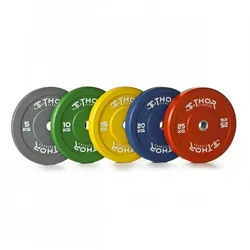 Thor Fitness Bunten Stoßstangen-Gewichtsscheiben 15kg / 50mm (1 Stck)