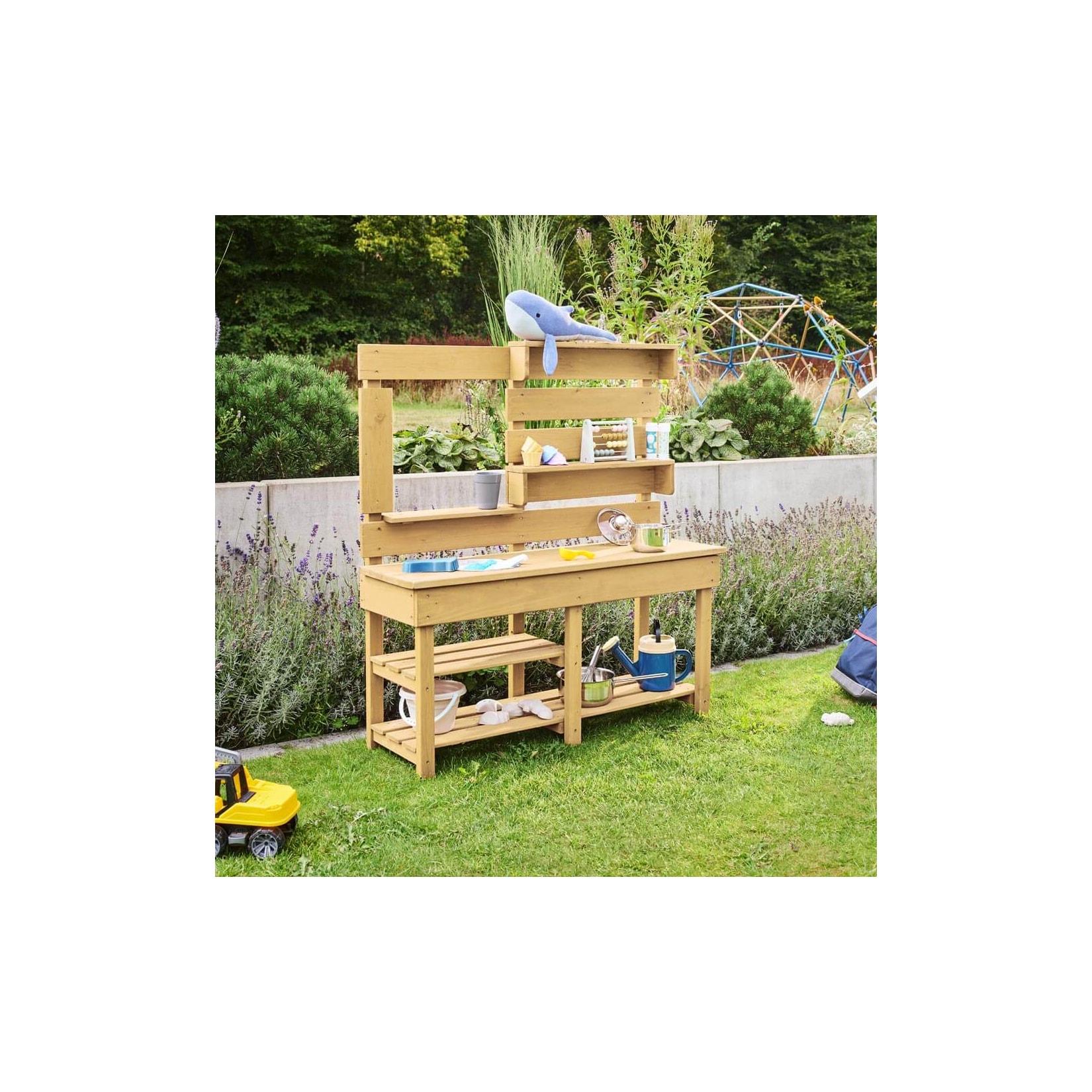 HOME DELUXE Matschküche aus Holz MANDU