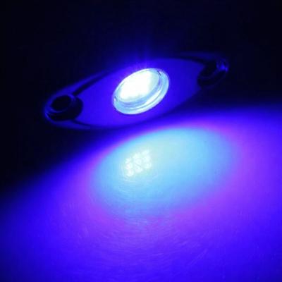 All Categories Goods LED Rock Lights, Blue Pods, Waterproof, Durable Aluminum LED Rock Lights, Blue Pods, Waterproof, Durable Aluminum