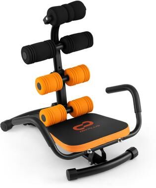 Costway Core Fitness Abdominal Trainer Crunch Exercise Bench Machine