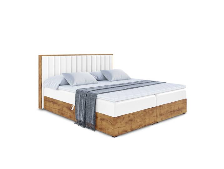 Boxbett LOLLI4 160x200 cm Hellgrau - Monolith 84