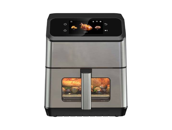 Schneider SCH-FRY-6526AIR Heissluftfritteuse 6.5L Schwarz/Silber