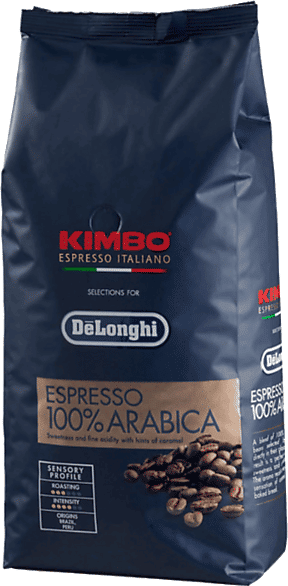 DE LONGHI Café en grano - De'Longhi Kimbo Gold, 1kg, 100% Arábica