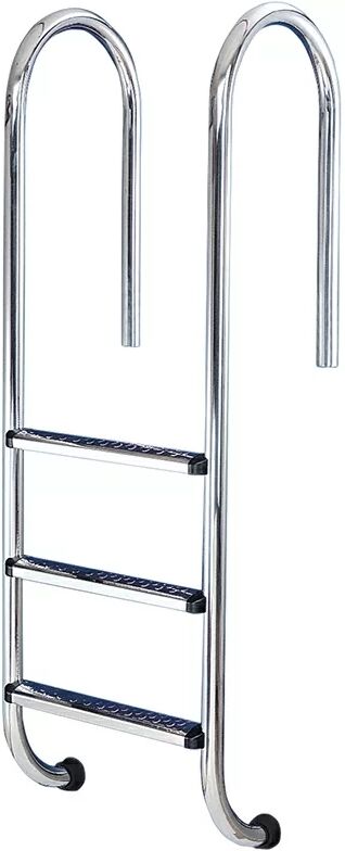 Azialo Echelle Inox droite - 2 marches
